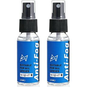 Safe Anti Fog Spray for Swim Goggles, 2 Pack Quick and Long-Lasting Defogger for Swim Goggles Ski Goggles Snorkel Mask Scuba Diving Mask Motorcycle Helmet Visor Hockey Shield in Kuwait