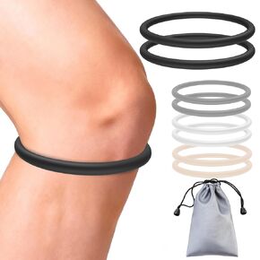2PCS Patella Band for Knee Pain Relief, Patellar Tendon Support Strap Brace for Basketball,Running,Tennis, Soccer and Hiking, Men and Women (Black) in Saudi Arabia