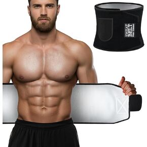 Waist Trainer for Women & Men, Waist Sweat Band, Belly Band Sweat Belt, Stomach Wrap, Body Shaper Belt in Kuwait