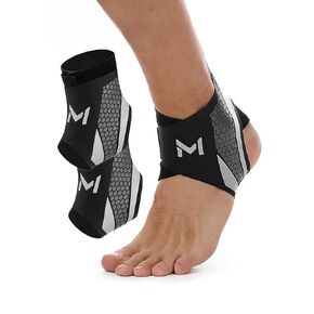 دعامة كاحل خفيفة الوزن، دعم ضغط للوقاية من التواء، مسامي ومثالي لكرة السلة وكرة القدم واللياقة البدنية، رياضات مثبتة بأربطة، حماية للقدم قابلة للتعديل للرجال والنساء (رمادي) in Kuwait