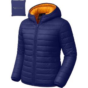 URBAN BUCK Packable Puffer Jacket for Men Lightweight Winter Duck Down Alternative Windproof & Water Repellent Hiking Jackets in Kuwait