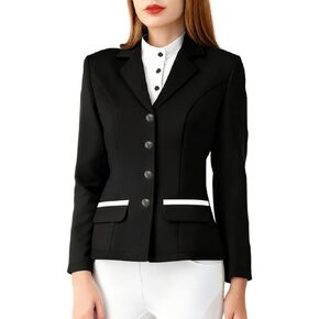 سترة عرض الفروسية للنساء معطف ركوب الخيل للسيدات، سترة مطاطية لركوب الخيل، ملابس علوية in Kuwait