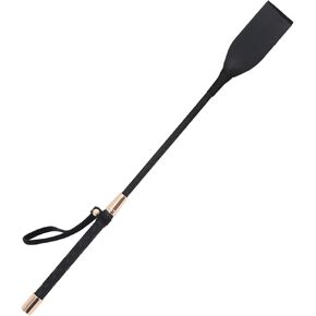 Horse Whip, Black Riding Crop, 18 Inches Long, Genuine Leather Equestrian Teaching Whip in Kuwait