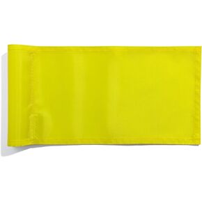 Golf Putting Green Flag 6x12 Inch – 1-Pack (White), 420D Nylon, UV Fade Resistant, Double-Stitched, 10s Tool-Free Install for Standard Flagpoles in Saudi Arabia