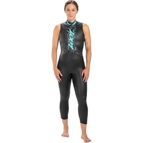 Zoot Women’s Manta Sleeveless Wetsuit, Yamamoto Neoprene Triathlon Suit with Hydrophobic Finish, Buoyancy & Arm Mobility in Kuwait
