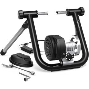 Sportneer Bike Trainer: Smart Bike Trainer Stand for 26-29" & 700C Wheels - Stationary Bike Stand with Bluetooth 4.0 & ANT+ Connection, Compatible with Zwift Onelap, Powerfun Rouvy AR App in Saudi Arabia