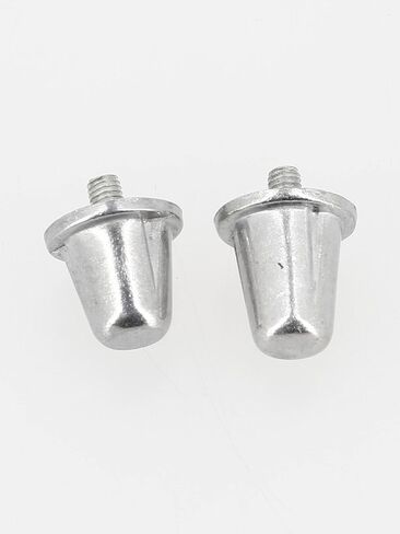 Gilbert - Aluminium Cleat 18/21 mm – Aluminium Football Cleats – Metallic Silver – One Size fits All in Saudi Arabia
