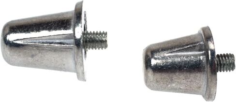 Gilbert - Aluminium Cleat 18/21 mm – Aluminium Football Cleats – Metallic Silver – One Size fits All in Saudi Arabia
