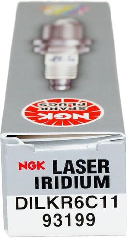 OVERSTOCKDIRECT Genuine OEM 93199 Laser Iridium Spark Plug DILKR6C11 Made by NGK DILKR6C-11 (4 Pack) in Kuwait