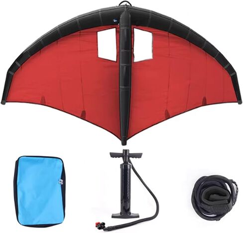 Windsurfing Inflatable Wing,Wind Wingfoil and Hydrofoil Board, Handheld Surf Sail, with Window, for Water Sports, Kiteboarding, Surfing in Kuwait