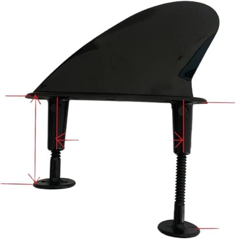 Soft Fins for Surfing Soft Tail Fin for Soft Surfboard Longboard Fin One Big Fin and Two Side Fins Surf Accessories in Saudi Arabia