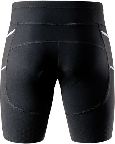 MY KILOMETRE Triathlon Shorts Women 8"Inseam Tri Shorts with Side Pockets UPF 50+Fabric,Plus Size in Saudi Arabia