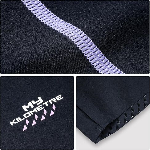 MY KILOMETRE Triathlon Shorts Women 8"Inseam Tri Shorts with Side Pockets UPF 50+Fabric,Plus Size in Saudi Arabia