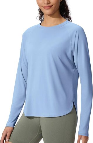 Women's Sun Shirts UPF 50+ Long Sleeve Uv Protection Shirts Lightweight Quick Dry SPF Clothing Outdoor Hiking Tops in Saudi Arabia