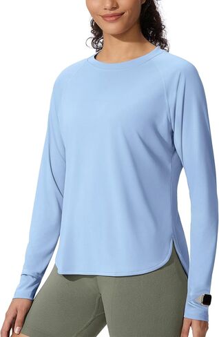 Women's Sun Shirts UPF 50+ Long Sleeve Uv Protection Shirts Lightweight Quick Dry SPF Clothing Outdoor Hiking Tops in Saudi Arabia