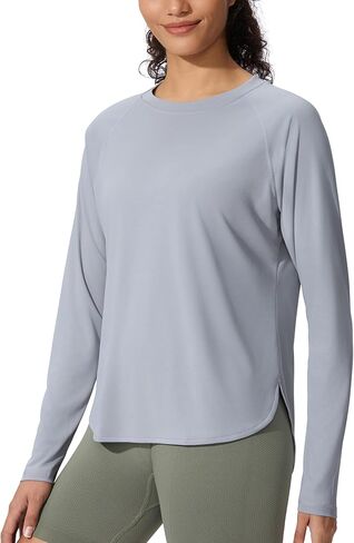 Women's Sun Shirts UPF 50+ Long Sleeve Uv Protection Shirts Lightweight Quick Dry SPF Clothing Outdoor Hiking Tops in Saudi Arabia
