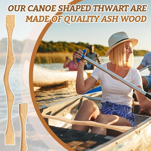 2 Pcs 36" Canoe Yoke Carring Yoke, Clear Finish in Kuwait