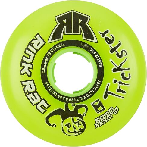 Roller Hockey Wheels 68mm 76a Trickster Green Inline Indoor - 4-Pack in Kuwait
