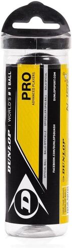 Dunlop Sports Pro XX Squash Ball - 3-Ball Tube in Kuwait