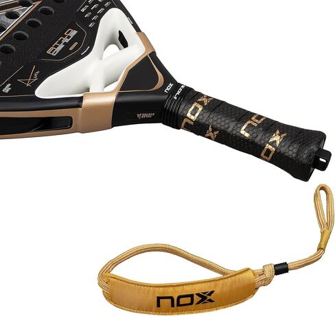 NOX Padel Racket AT10 Genius 18K Alum 2026 | Agustin Tapia Teardrop Shape Pala Padel | Weight Balance System, 18K Alum Carbon Face, MLD Black Eva | EOS Tunnel Agility, Custom Grip, Dual Spin Surface in Kuwait