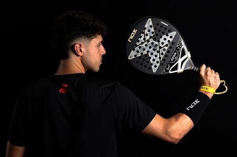 NOX Padel Racket AT10 Genius 18K Alum 2026 | Agustin Tapia Teardrop Shape Pala Padel | Weight Balance System, 18K Alum Carbon Face, MLD Black Eva | EOS Tunnel Agility, Custom Grip, Dual Spin Surface in Kuwait