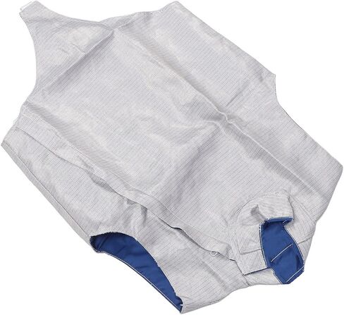 Drfeify Adjustable Neck Fencing Lame, Metal Wire Material, Quick Hem Clasps and Cuffs for Competitive Fencing Athletes (46) in Saudi Arabia