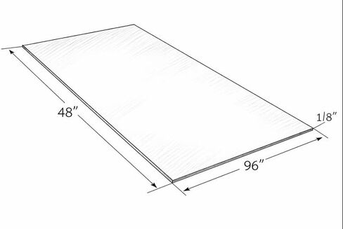 Hockey Shooting Pad - 48"x96" Sports Training Aid for Shooting, Passing and Stickhandling in Kuwait