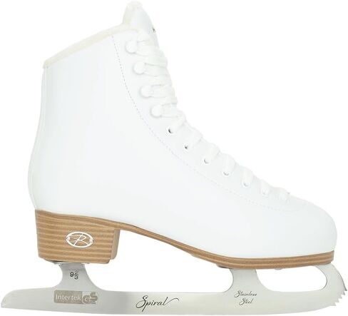 Riedell Horizon Junior Kids Ice Skates for Girls and Boys - Supportive Uppers with Plush Padded Lining, Smooth Stainless Steel Blades, and PVC Soles in Saudi Arabia
