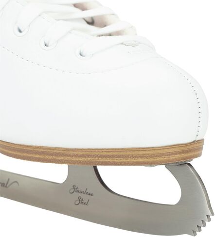 Riedell Horizon Junior Kids Ice Skates for Girls and Boys - Supportive Uppers with Plush Padded Lining, Smooth Stainless Steel Blades, and PVC Soles in Saudi Arabia