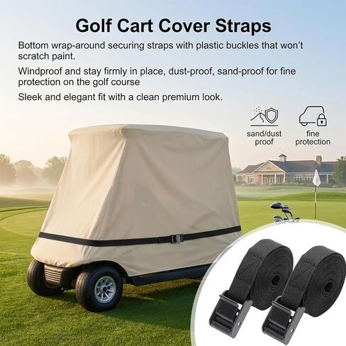 أشرطة غطاء لعربات الثلج، والدراجات النارية، وATV، وUTV، وعربة الجولف، وجزازة العشب للركوب، وأغطية منفاخ الثلج، عبوتين، 236 × 0.98 بوصة، تؤمّن الأغطية في مكانها، وتتوقف عن التحول وتمنع الأوساخ في الرياح والثلج in Kuwait