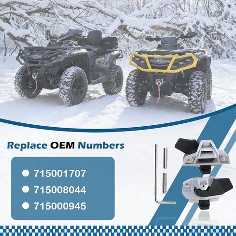 Kefly Snowboard Ski Rack Fastener Kit Compatible with LinQ 2015-2019 Can-Am Outlander Max 1000 and 650 Replace 715001707 715008044 715000945 in Kuwait