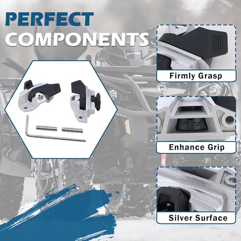 Kefly Snowboard Ski Rack Fastener Kit Compatible with LinQ 2015-2019 Can-Am Outlander Max 1000 and 650 Replace 715001707 715008044 715000945 in Kuwait