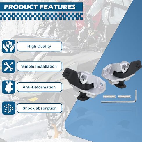 Kefly Snowboard Ski Rack Fastener Kit Compatible with LinQ 2015-2019 Can-Am Outlander Max 1000 and 650 Replace 715001707 715008044 715000945 in Kuwait