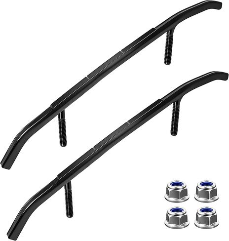 2 Pcs 6" Carbides Runners Compatible with Ski-Doo, Ski Carbides Fit for Ski-Doo w/Pilot 5.7, 6.9, X Skis 2006-2022 and Trail Blazer IV Snowmobile -4pcs hex Bolts in Kuwait