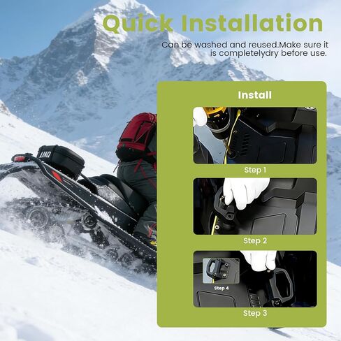مجموعة قاعدة الشحن المتوافقة مع ملحق نظام Ski-Doo LinQ 860201806 2 قواعد Cargo LinQ وملحقات أجهزة عربات الثلوج in Saudi Arabia