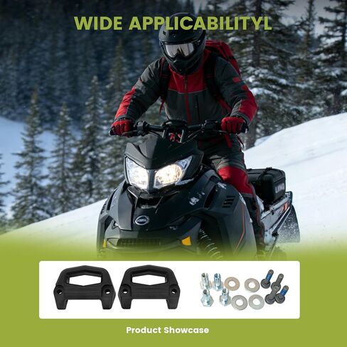 مجموعة قاعدة الشحن المتوافقة مع ملحق نظام Ski-Doo LinQ 860201806 2 قواعد Cargo LinQ وملحقات أجهزة عربات الثلوج in Saudi Arabia