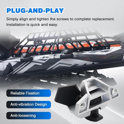 2PCS Snowboard Ski Rack Quick Release Latch Kit Compatible With 2015-2019 Can-Am Outlander Max 1000 and 650 Models, Snowboard Ski Rack Fastener Kit, Replacement For 715001707, 715008044, 715000945 in Kuwait