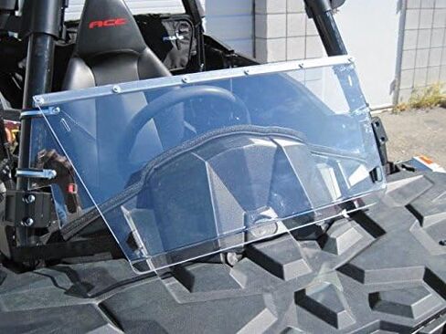 متوافق مع الزجاج الأمامي Polaris Ace Full Tilting UTV - (يناسب Ace فقط) صُنع في الولايات المتحدة الأمريكية - الأفضل في نصف العالم عندما تريد وممتلئ عند الحاجة. in Saudi Arabia