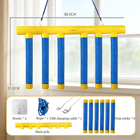 Reflex Challenge Game, 3 Adjustable Drop Stick Game, Reflex Game Falling Sticks for Hand Speed Challenge, Reaction Time & Hand Eye Coordination Training, Catching Sticks Game in Kuwait