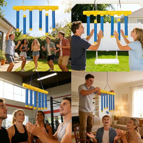 Reflex Challenge Game, 3 Adjustable Drop Stick Game, Reflex Game Falling Sticks for Hand Speed Challenge, Reaction Time & Hand Eye Coordination Training, Catching Sticks Game in Kuwait