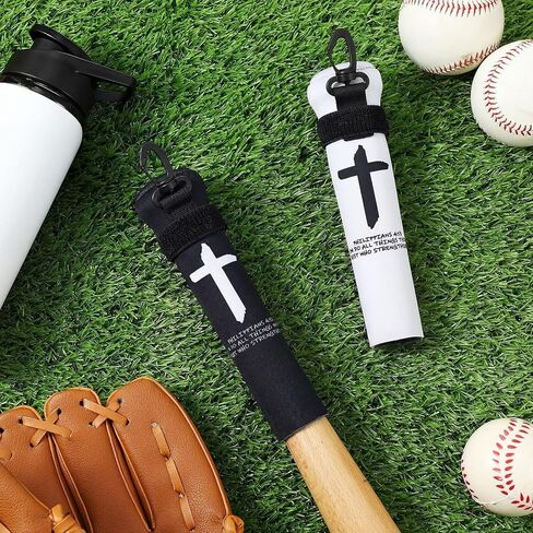 2 Pack Baseball & Softball Ice Cream Drip Bat Cover Wooden Baseball Bat Sleeve Softball Handle Protector for Hanging on Fence Warmer & Cover with Hook for Travel Storage in Saudi Arabia
