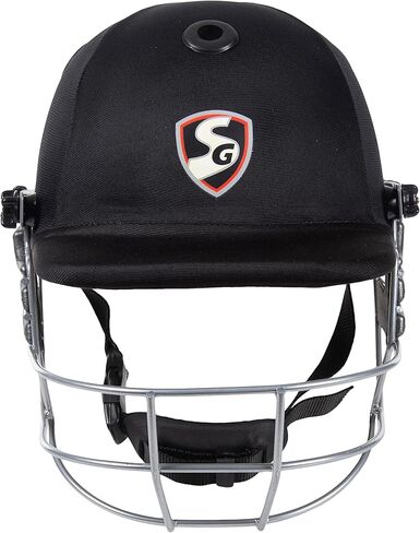 SG Blaze tech Cricket Premium Helmet, (Blue, Black, Green Color) in Saudi Arabia