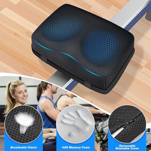 وسادة مقعد آلة التجديف، وسادة آلة التجديف مع رغوة الذاكرة، وسادة مقعد آلات التجديف متوافقة مع معظم آلات التجديف، ملحقات التجديف in Kuwait