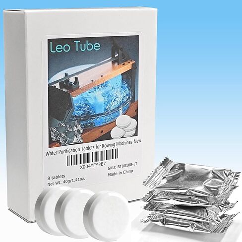 Premium Water Purification Tablets for Rowing Machine Tanks | Effective Cleaning & Water Treatment Formula for Universal Use in Water Rowing Machines in Saudi Arabia