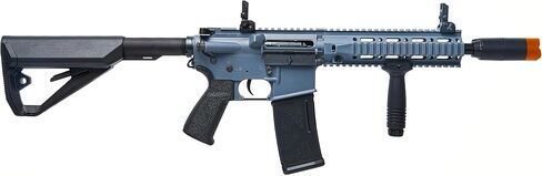 Arcturus التكتيكية LWT MK-II CQB 10 "بوليمر - كهربائي كامل / شبه تلقائي / ثاني انفجار / ثالث انفجار / ثنائي / منحدر Airsoft AEG Sport SE Starter Pack رمادي مع بطارية وشاحن in Kuwait