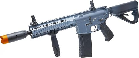 Arcturus التكتيكية LWT MK-II CQB 10 "بوليمر - كهربائي كامل / شبه تلقائي / ثاني انفجار / ثالث انفجار / ثنائي / منحدر Airsoft AEG Sport SE Starter Pack رمادي مع بطارية وشاحن in Kuwait