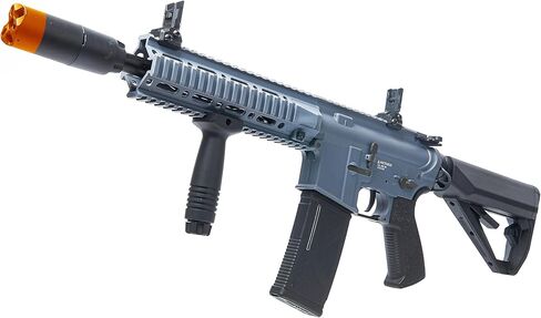 Arcturus التكتيكية LWT MK-II CQB 10 "بوليمر - كهربائي كامل / شبه تلقائي / ثاني انفجار / ثالث انفجار / ثنائي / منحدر Airsoft AEG Sport SE Starter Pack رمادي مع بطارية وشاحن in Kuwait