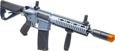 Arcturus التكتيكية LWT MK-II CQB 10 "بوليمر - كهربائي كامل / شبه تلقائي / ثاني انفجار / ثالث انفجار / ثنائي / منحدر Airsoft AEG Sport SE Starter Pack رمادي مع بطارية وشاحن in Kuwait