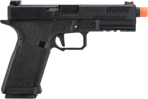 Evike Airsoft - منصة تدريب EMG Salient Arms International BLU القياسية Airsoft مع خلفية نحاسية وأدوات تحكم (اللون: رمادي حديدي) in Kuwait