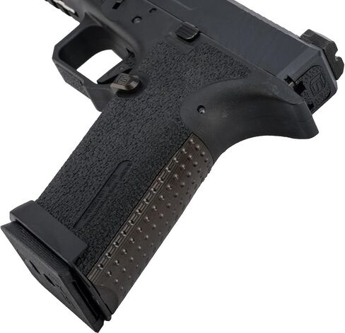 Evike Airsoft - منصة تدريب EMG Salient Arms International BLU القياسية Airsoft مع خلفية نحاسية وأدوات تحكم (اللون: رمادي حديدي) in Kuwait